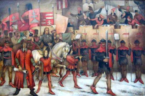 un tableau de famille part aux enchères