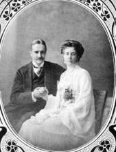 László Szapáry (1864-1939) avec sa femme,‌ Irén Ungnad von Weissenwolff (1880-1969)
