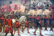 un tableau de famille part aux enchères